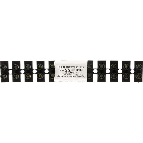 Fermagli 25 mm² Nero