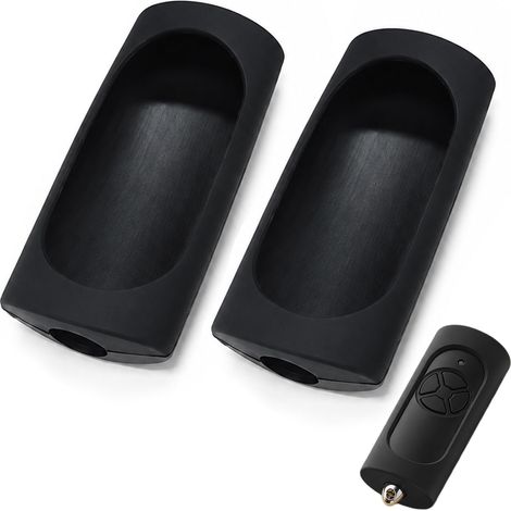 2 Pièces Housse Silicone pour Télécommande Porte Garage HSE-BS (1/5)