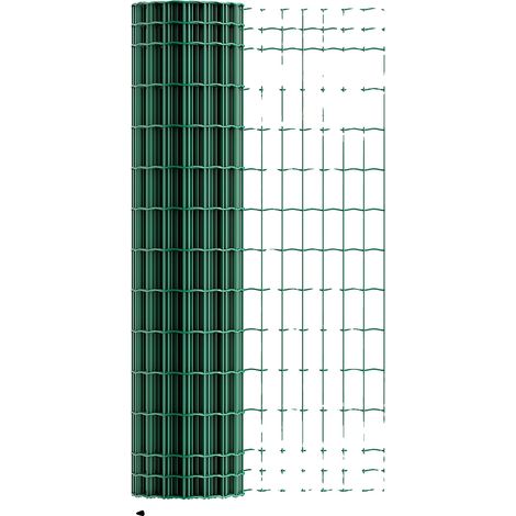 Valla de alambre resistente a la intemperie, construcción soldada robusta, 1,2 x 25 m (1/2)