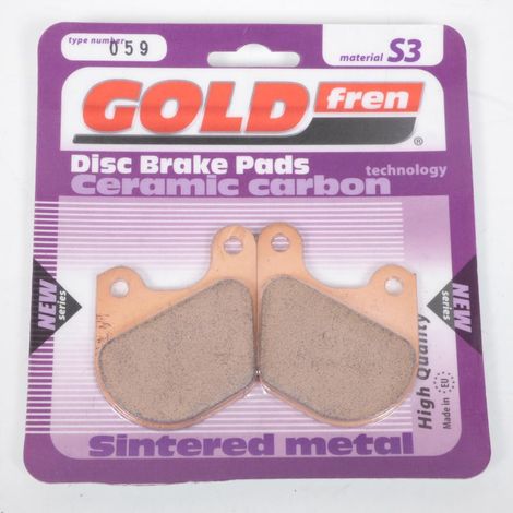Bremsbelag gold fren für Motorrad harley davidson 1000 xls 1979