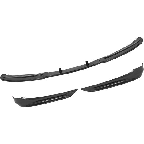 5PCS Spoiler avant bouche pare-chocs lèvre sportive kit carrosserie style carbone compatible BMW Série 3 E90 E91 LCI 2007-2012 (1/5)