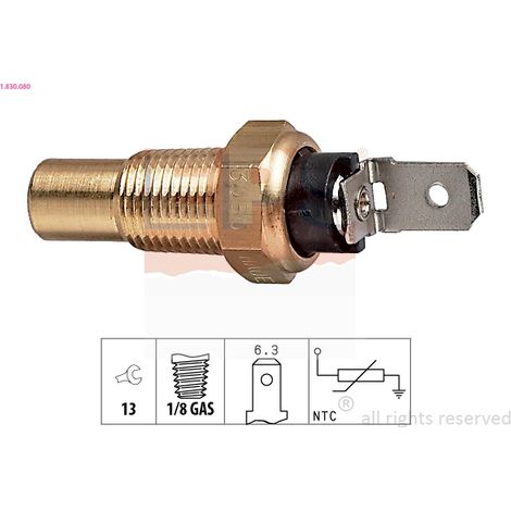 Sonde, température du liquide de refroidissement EPS 1.830.080 DAIHATSU