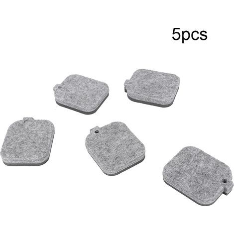 Lot de 5 filtres à air de qualité supérieure compatibles avec les souffleurs de feuilles STIHL BG45, BG46, BG55, BG65, BG85, BR45C, SH55 et SH85-. (1/5)