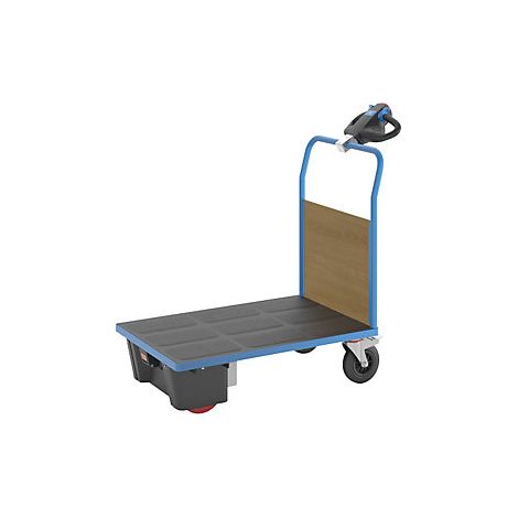 Carro de plataforma con accionamiento eléctrico  1 pared frontal