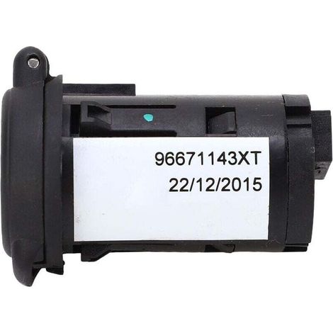 Kfz-USB-Schnittstellenbuchse 96671143XT, stabile Stromausgabe, kompakter Ersatz für Peugeot 3008, 301, 508 und Crezuo.