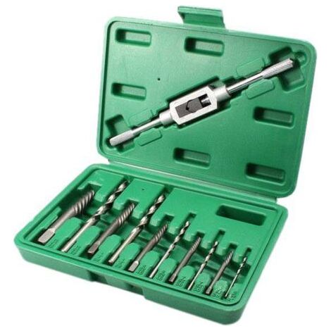 Ahlsen 11Pcs Extracteurs de Vis Endommagées Boulons Cassés avec Boîte de Rangement,1 pac (1/5)