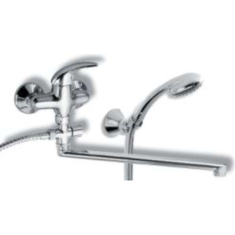 Novaservis Metalia 55 - Wannenwandarmatur-Aufputz komplett, chrom 55072,0