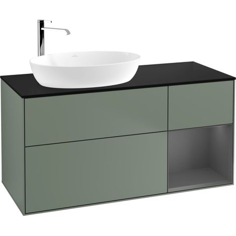 Villeroy & Boch F932GKGM Armoire sous lavabo Finion F93 (1/2)