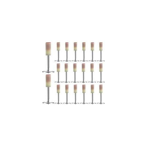 Pistolet à clous manuel pour béton – 200 clous ronds en acier de 7,3 mm – Outil compact et précis pour fixations murales et chantiers (1/4)