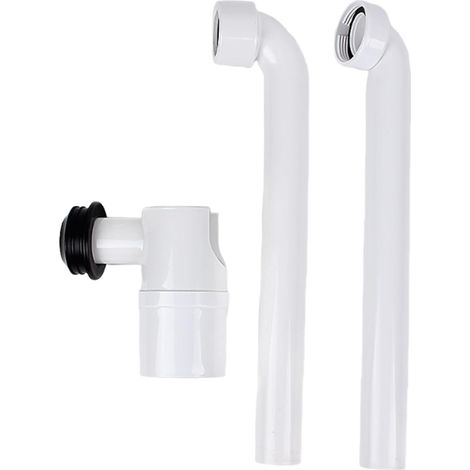 Badezimmer-Abflussrohr, verstellbar, Waschbeckenablauf, verstellbar, 1/4 Zoll, platzsparender Waschbeckenablauf (1/5)
