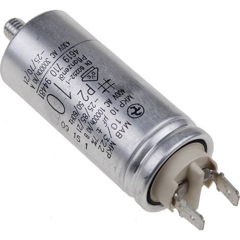 Condensador de 10 MF para secadora Whirlpool - 481212118144