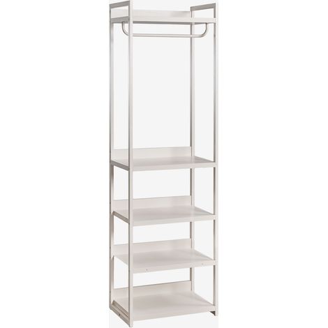 SKLUM Offener Schrank mit Regalen aus Eisen Velunis Gardenia Weiß                                  
