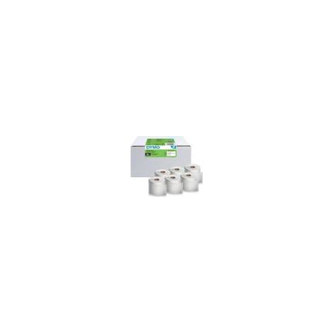 DYMO LW etichette originali per etichettatrice LabelWriter 5XL/4XL  102 mm x 210 mm  6 rotoli da 140 etichette facili da staccare (840 pezzi)  nero su bianco