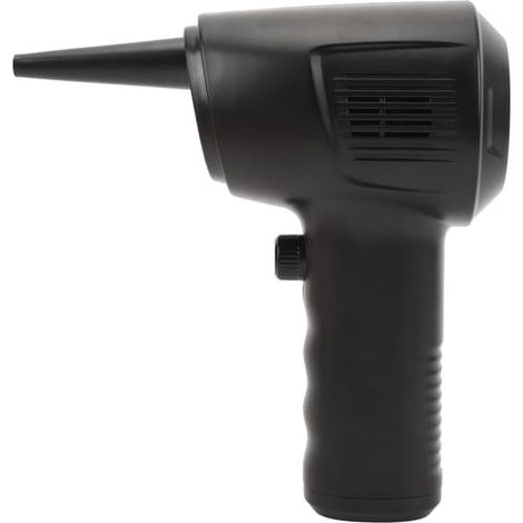 Souffleur d'air sans fil haute vitesse 50 000 tr/min, réglable en continu, rechargeable et portable, pour le nettoyage des claviers, ordinateurs et appareils électriques. (1/5)