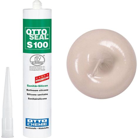 OTTOSEAL S100 Sanitär-Silicon 300 ml Mittelbraun C1104