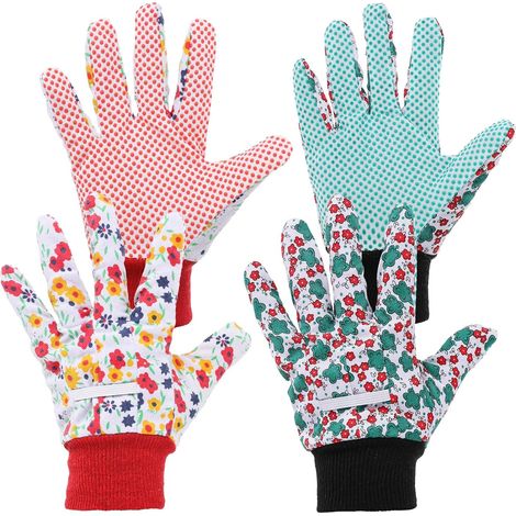 CCYKXA Paar Gartenhandschuhe für Damen – Gartenzubehör – Arbeitshandschuhe für Damen für Gartenreinigung, Angeln, Gartenarbeit, Unkrautjäten, Pflanzen (1/5)
