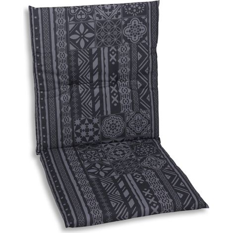 GO-DE Niederlehner-Auflage 98 cm x 48 cm x 5 cm, grau, anthrazit Auflagen & Hussen (1/3)