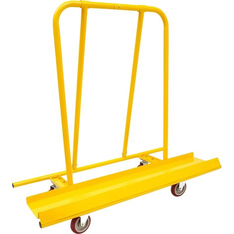 Carro para paneles, diseño robusto, capacidad de 800 kg, AMARILLO (1/2)