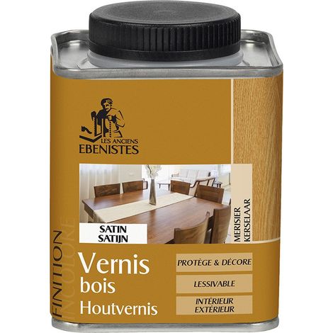 VERNIS BOIS SATINE 250ML MERISIER - Les anciens ébénistes