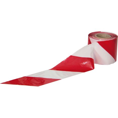 Nastro Segnaletica Bianco/Rosso m 200 Treemme (1/10)