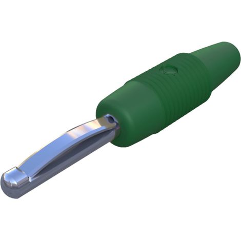 Hirschmann Test & Measurement VON 20 Bananenstecker Stecker, gerade Stift-Ø: 4 mm Grün 1 St.