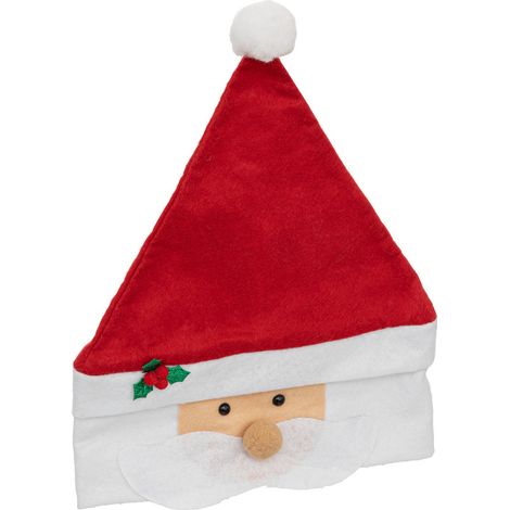 Bonnet de Noël "Tête de Père Noël " - taille standard pour adulte - Feeric Christmas (1/2)