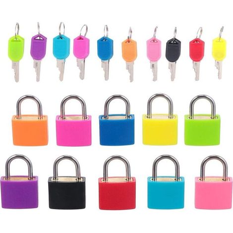 Lot de 10 mini cadenas utilitaires pour armoire et tiroir, à usage domestique (1/4)