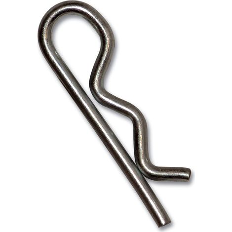 Broches AVL Forme R 6 mm x 11,5 cm de longueur zinguées