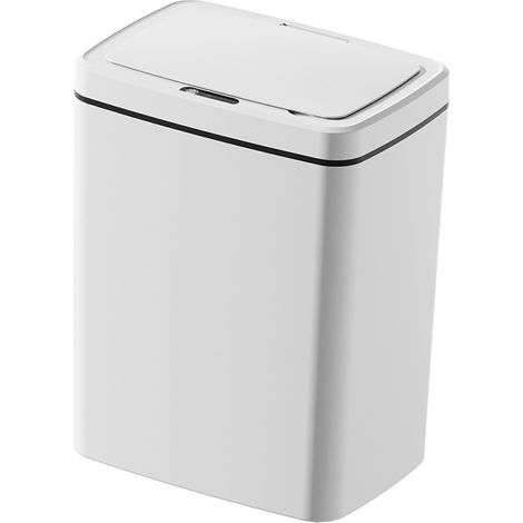 Intelligenter 14-Liter-Abfalleimer mit Bewegungssensor und automatischem Deckel, ABS, für Küche und Wohnzimmer