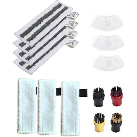 Tête de brosse vapeur de rechange pour aspirateur vapeur portatif Karcher SC1 SC2 SC3 SC4 SC5 SC7 (1/5)
