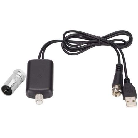 TV-Antennenverstärker, 12-Volt-Innen-Signalverstärker für Cam-Car, 4K, digital, terrestrisch, 25 dB, HD-fähig