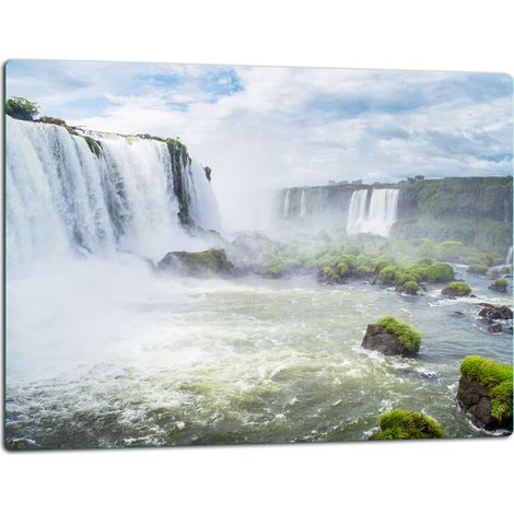Glasschneidebrett 52x40 Naturwasser (1/5)