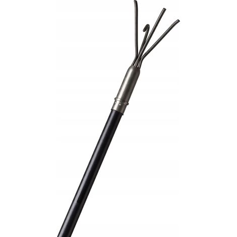 Coltivatore da giardino manuale con griffe in acciaio, 150 cm