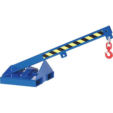 RR Industrietechnik starrer Kranarm Typ RLH-1 bis zu 1000kg Tragkraft RAL 5010 Enzianblau