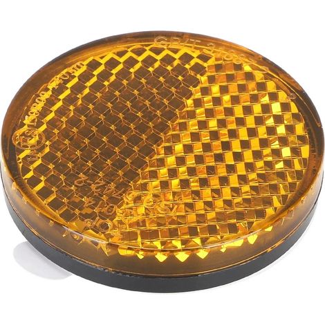 Kompatibel mit dem runden gelben reflektierenden Nachtreflektor Kukirin A1 für Roller.