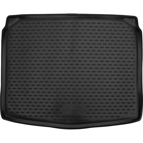 TAPPETINO VASCA BAULE COMPATIBILE CON SKODA Karoq, 2017-, station wagon, SUV, VarioFlex system, Europe, 1 pc.  TAPPETINO IN GOMMA TPE  BORDO ALTO 3D ANTISCIVOLO IMPERMEABILE