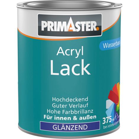 Primaster Acryl Lack goldgelb glänzend 375 ml