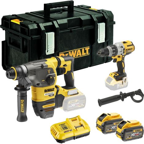 DEWALT DCK2033X2 XR FlexVolt Twin Pack 18/54V 2 x 9.0/3.0Ah Li-ion DEWDCK2033X2