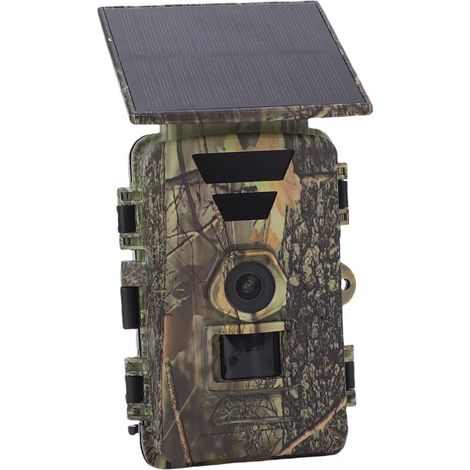 Outdoor camera, wildlife surveillance camera, battery powered, ultra-clear 8K video recording, supports 128GB TF card, 120° ultra-wide-angle shooting (1/5)