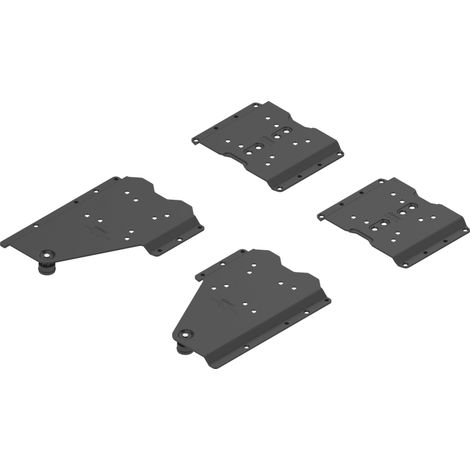 Blum REVEGO duo Pocketverbinder-Set für Anw. mit Sockel für 18-19mm, schwarz (1/2)