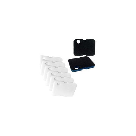 8er-Pack wiederverwendbare Aquarienfilterschwämme, kompatibel mit den Modellen 700, 1000, CCF2UL und CCF3UL. Leicht zu reinigen, große Größe (L). (1/5)