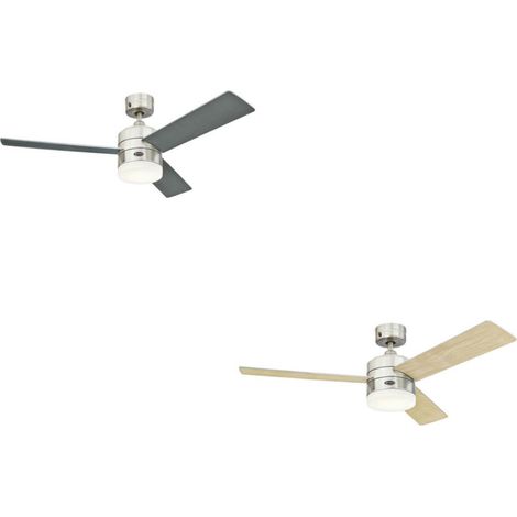 Ceiling fan Alta Vista Stainless with LED and remote