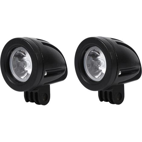 Lot de 2 phares de travail LED haute puissance 10 W pour moto tout-terrain, antibrouillards et projecteurs. (1/5)