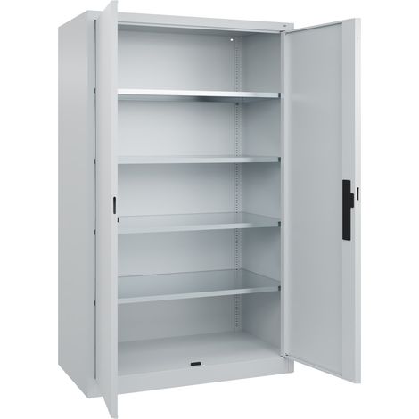 C+P Flügeltürenschrank Serie 89, 1950x1200x600mm, 7035/7035 (1/5)