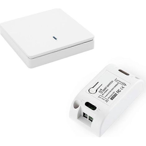 Interrupteur intelligent sans fil RF 433 MHz, commande d'éclairage, module 90-250 V CA 10 A (1) (1/5)