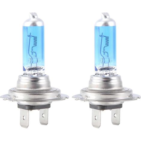Kit de 2 ampoules LED pour voiture H7 6000K, type xénon/halogène, 100 W, 24 V, éclairage blanc ultra-brillant. (1/5)