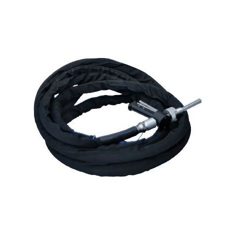 Tubo per sabbiatura con ghiaccio secco da 7 metri