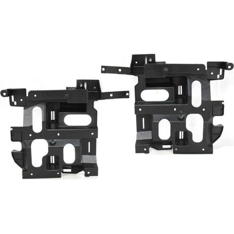Per Chevy Silverado 1500/2500/3500 Supporto faro 2003 04 05 2006 Coppia lato conducente e passeggero GM1221130 + GM1221131 15798921 + 15798922 (1/5)