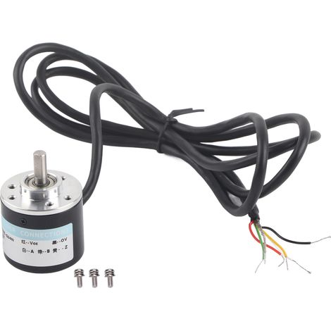 Encodeur à arbre solide ABZ, composant de commande de mouvement triphasé 30KHZ 1000B/1024B DC5-24V1000Z (1/5)