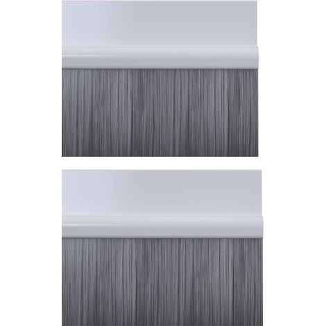 STORMGUARD 02AM0031000W BDS-Guarnizione autoadesiva per Spazzola per Porta, Bianco, 1 m, Set di 2 Pezzi (1/5)